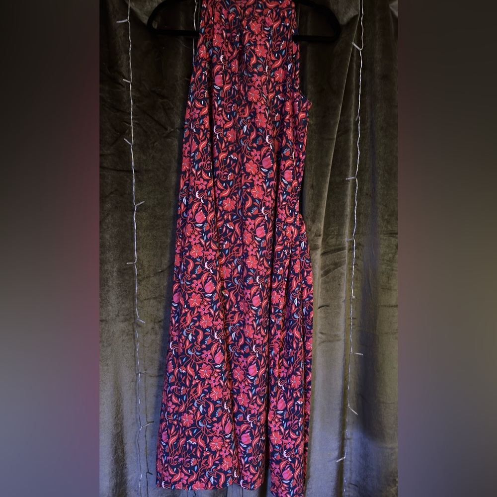 Ann Taylor Factory Floral Sleeveless Maxi Dress -XS